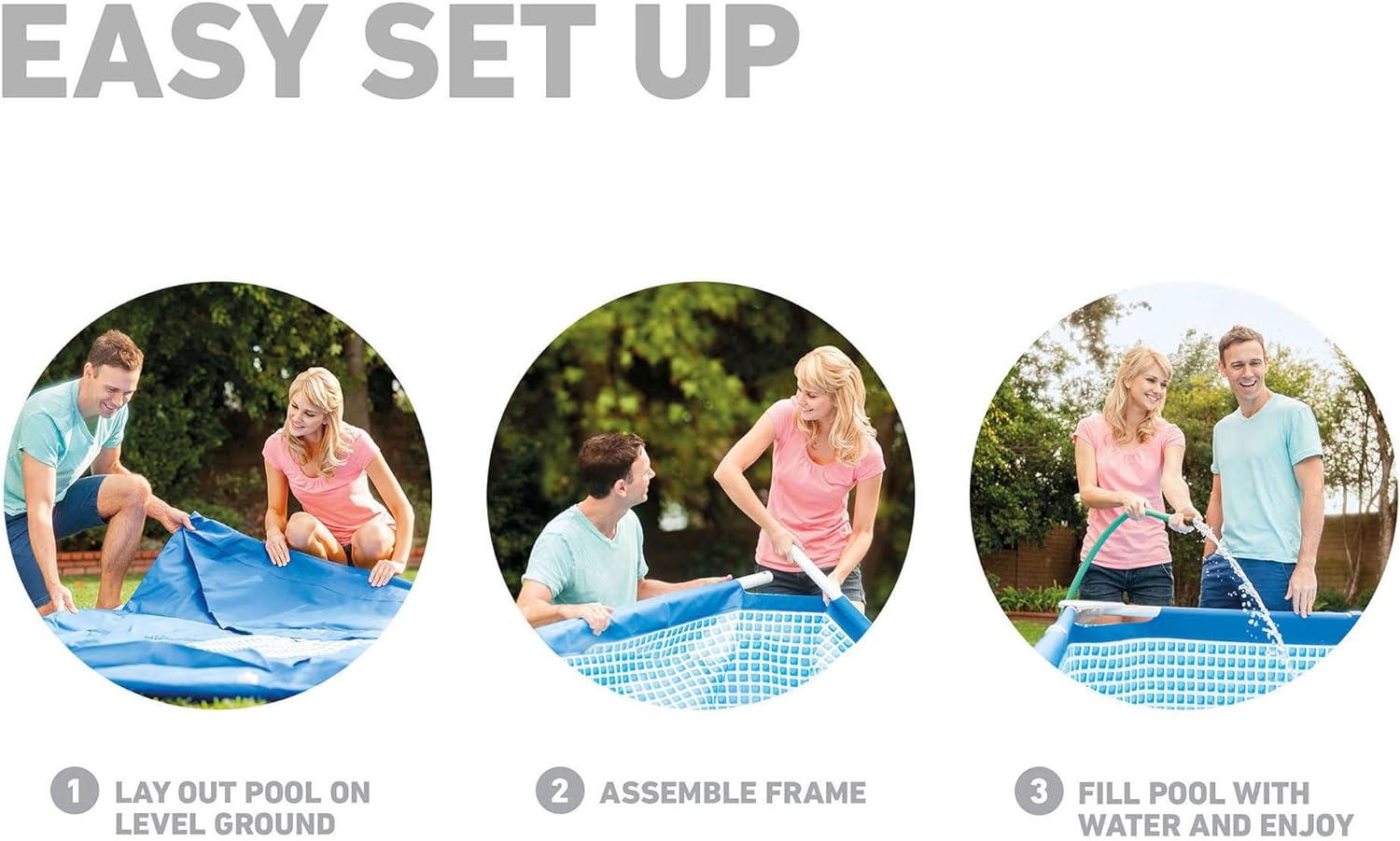 INTEX frame pool set